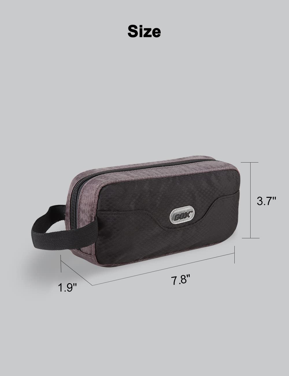 Foto 7 pulgar | Estuche De Viaje Gox Dopp Kit Para Hombre, Color Negro - Venta Internacional.