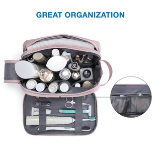Foto 2 | Neceser Bagsmart Para Hombre, Organizador De Viajes, Kit Dopp, Color Beige - Venta Internacional.