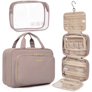 Foto 1 | Neceser Bagsmart Organizador De Maquillaje Colgante Para Viajes, Color Morado - Venta Internacional.