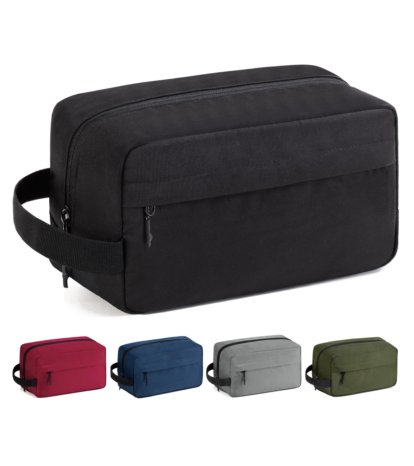 Neceser De Viaje Vorspack Para Hombre Resistente Al Agua, Color Negro - Venta Internacional.