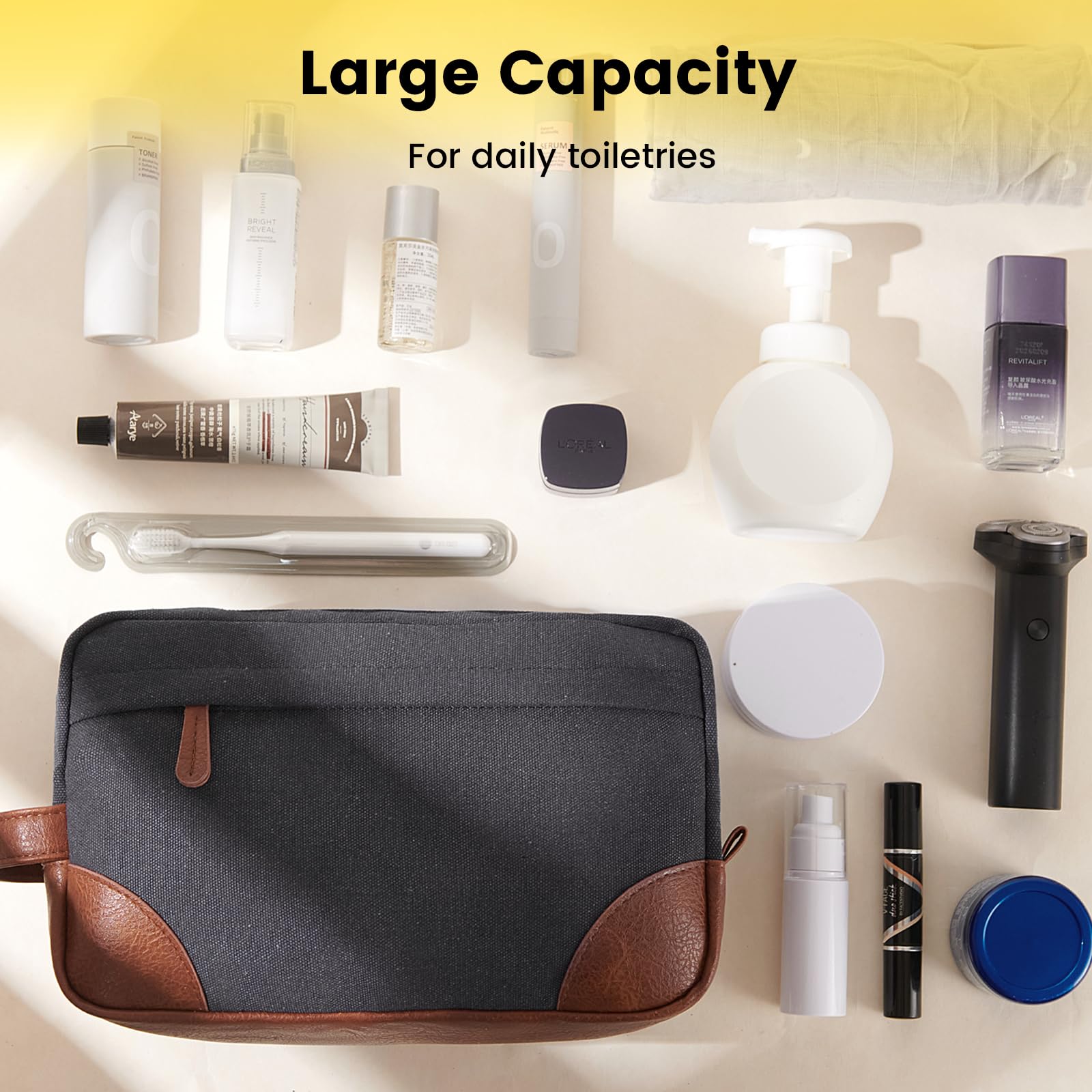 Foto 6 | Neceser Vorspack, Tamaño Grande, Para Colgar, Para Hombre, Color Gris - Venta Internacional.