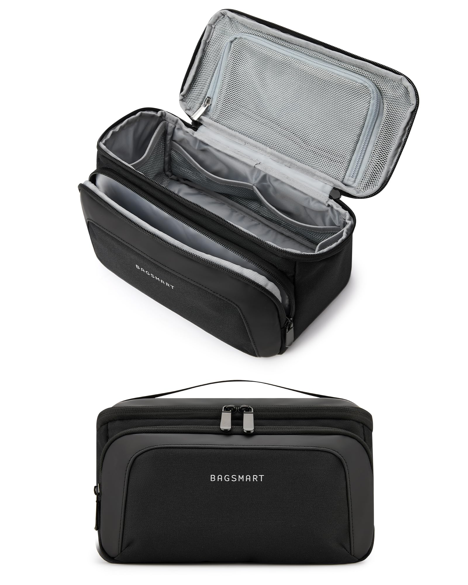 Foto 2 pulgar | Neceser Bagsmart Para Hombre Resistente Al Agua - Negro - Venta Internacional.