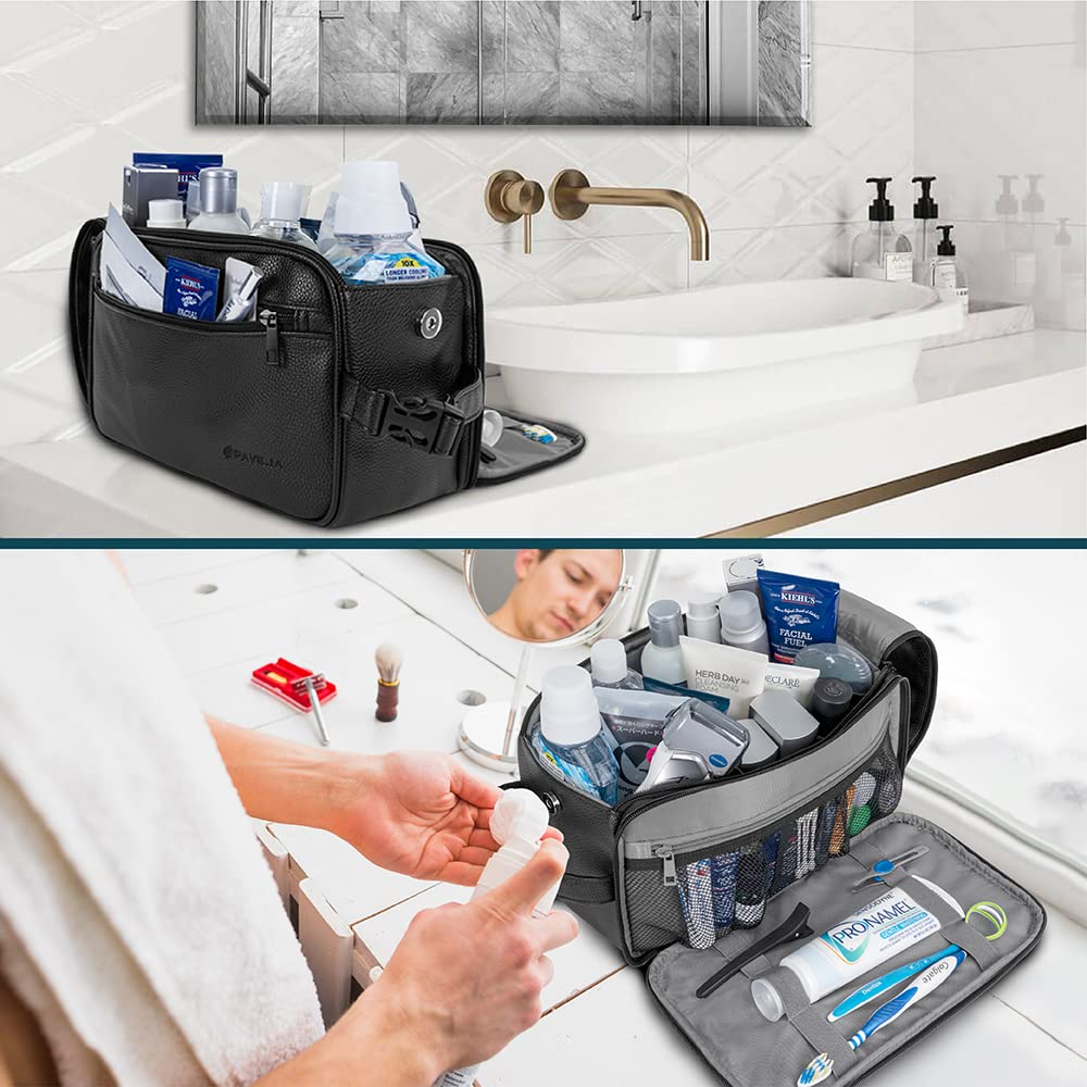 Foto 6 pulgar | Neceser Pavilia Travel Essentials Shaving Dopp Kit Negro - Venta Internacional.