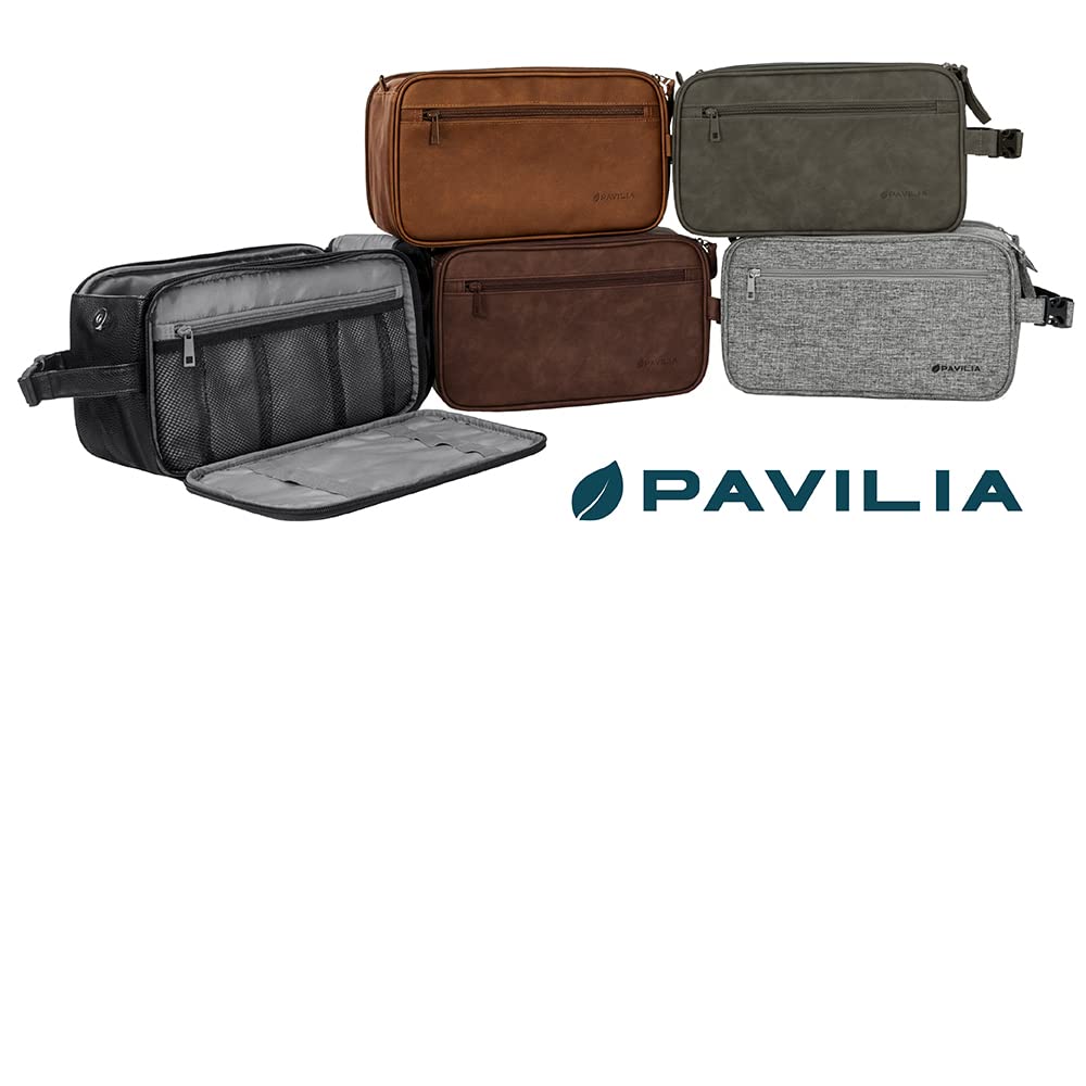Foto 8 pulgar | Neceser Pavilia Travel Essentials Shaving Dopp Kit Negro - Venta Internacional.