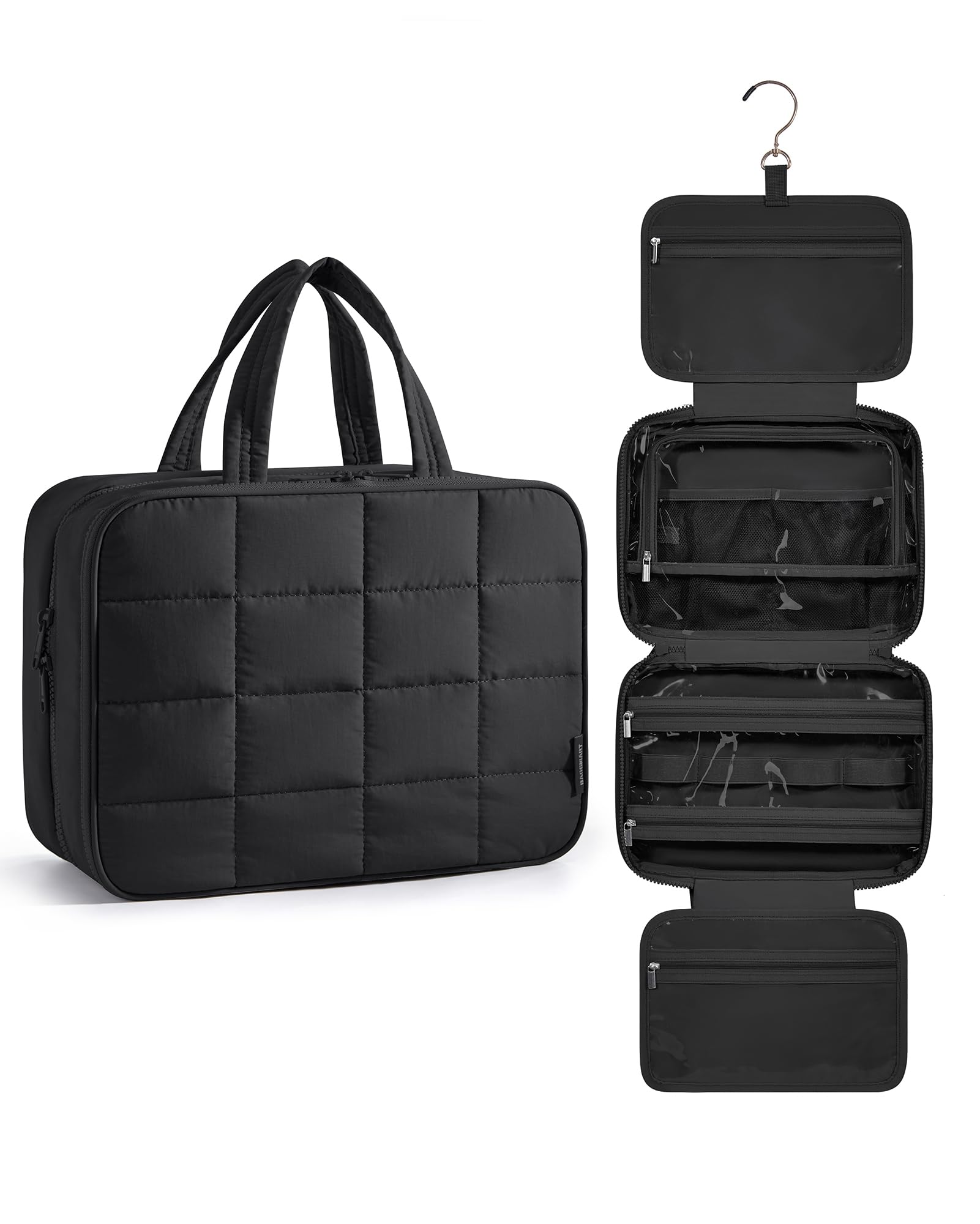 Foto 2 pulgar | Neceser Bagsmart Travel Con Organizador De Joyas Negro - Venta Internacional.