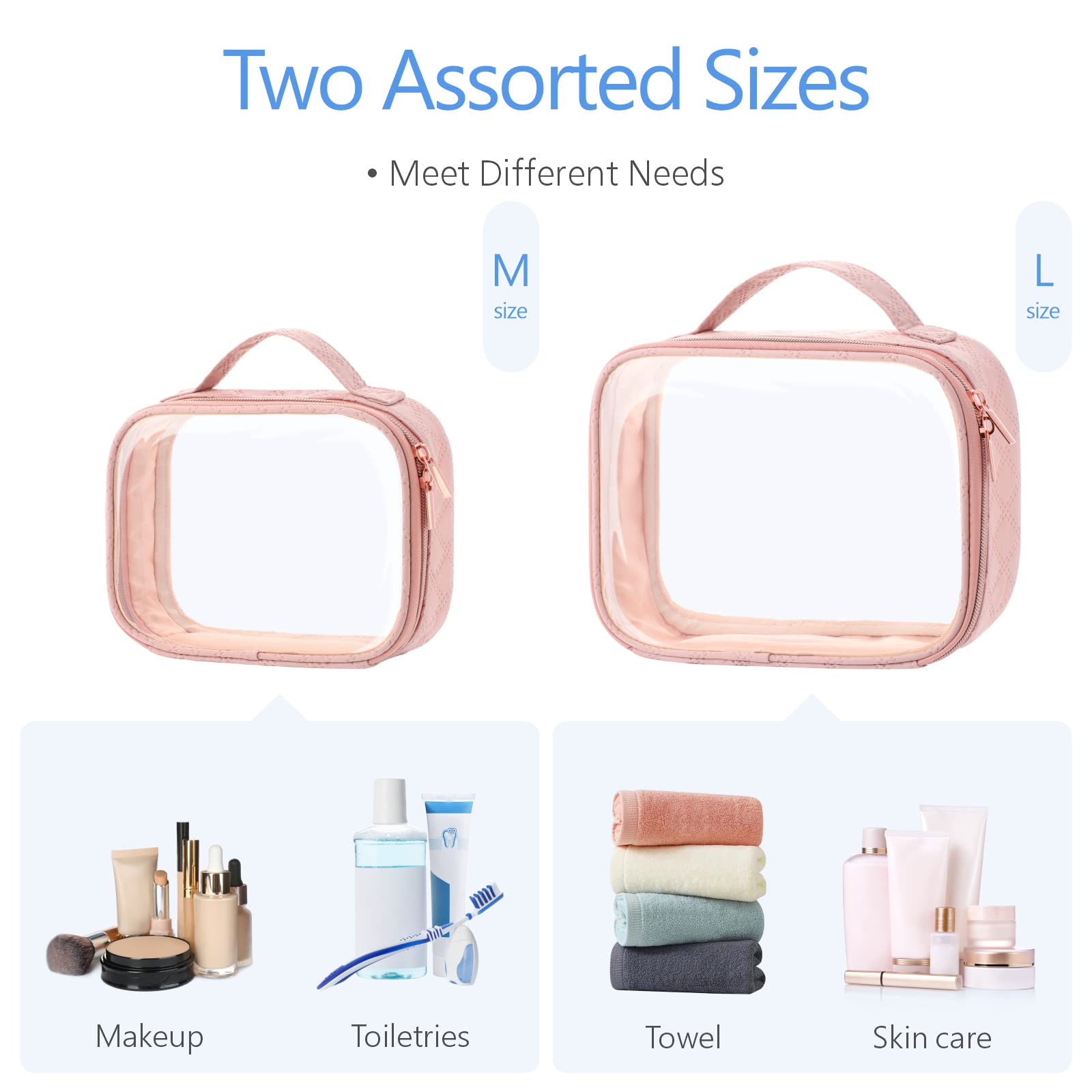 Foto 6 | Neceser Packism Aprobado Por La Tsa Con Apertura De 180°, Rosa - Venta Internacional.