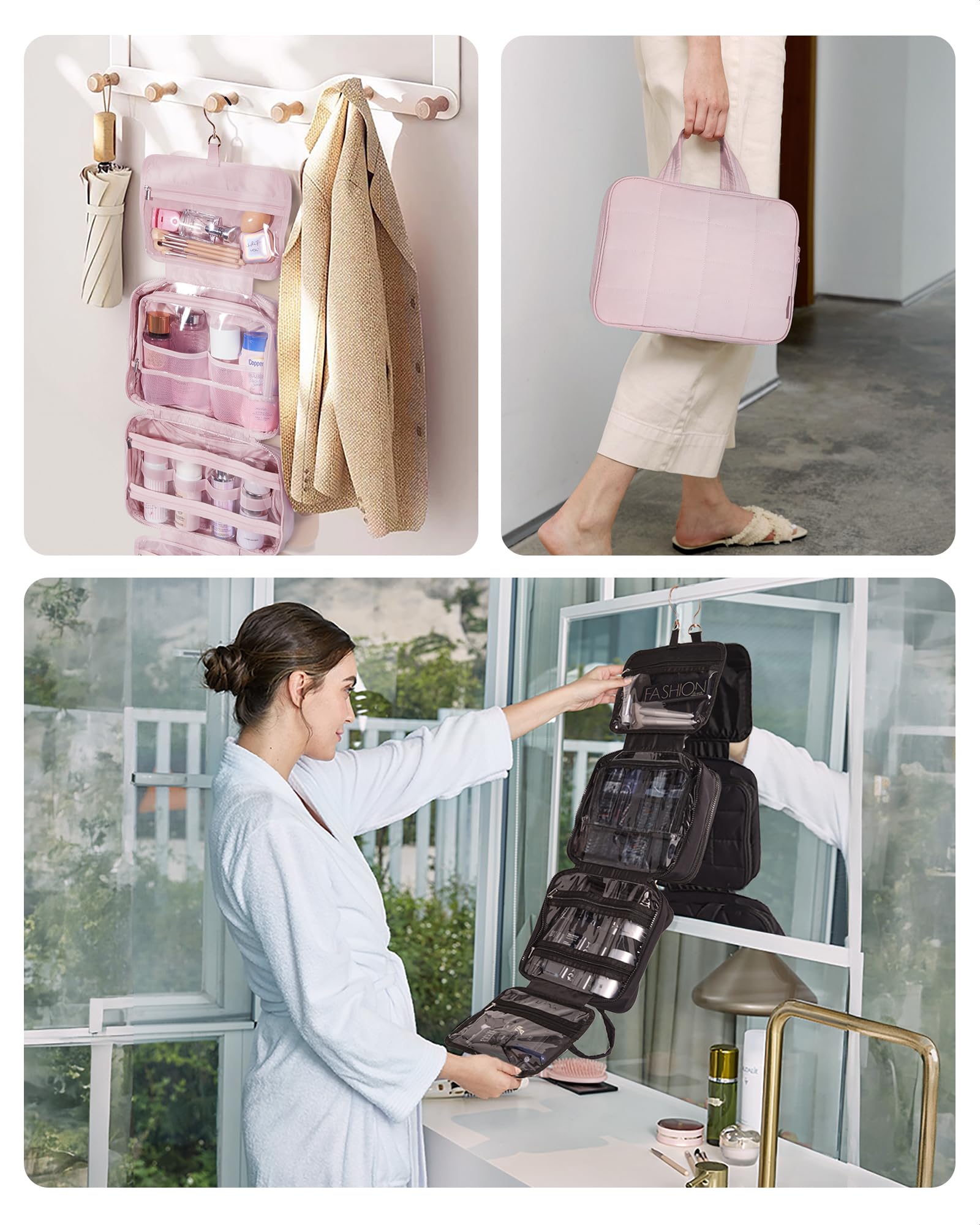 Foto 8 pulgar | Neceser Bagsmart Travel Con Organizador De Joyas Negro - Venta Internacional.