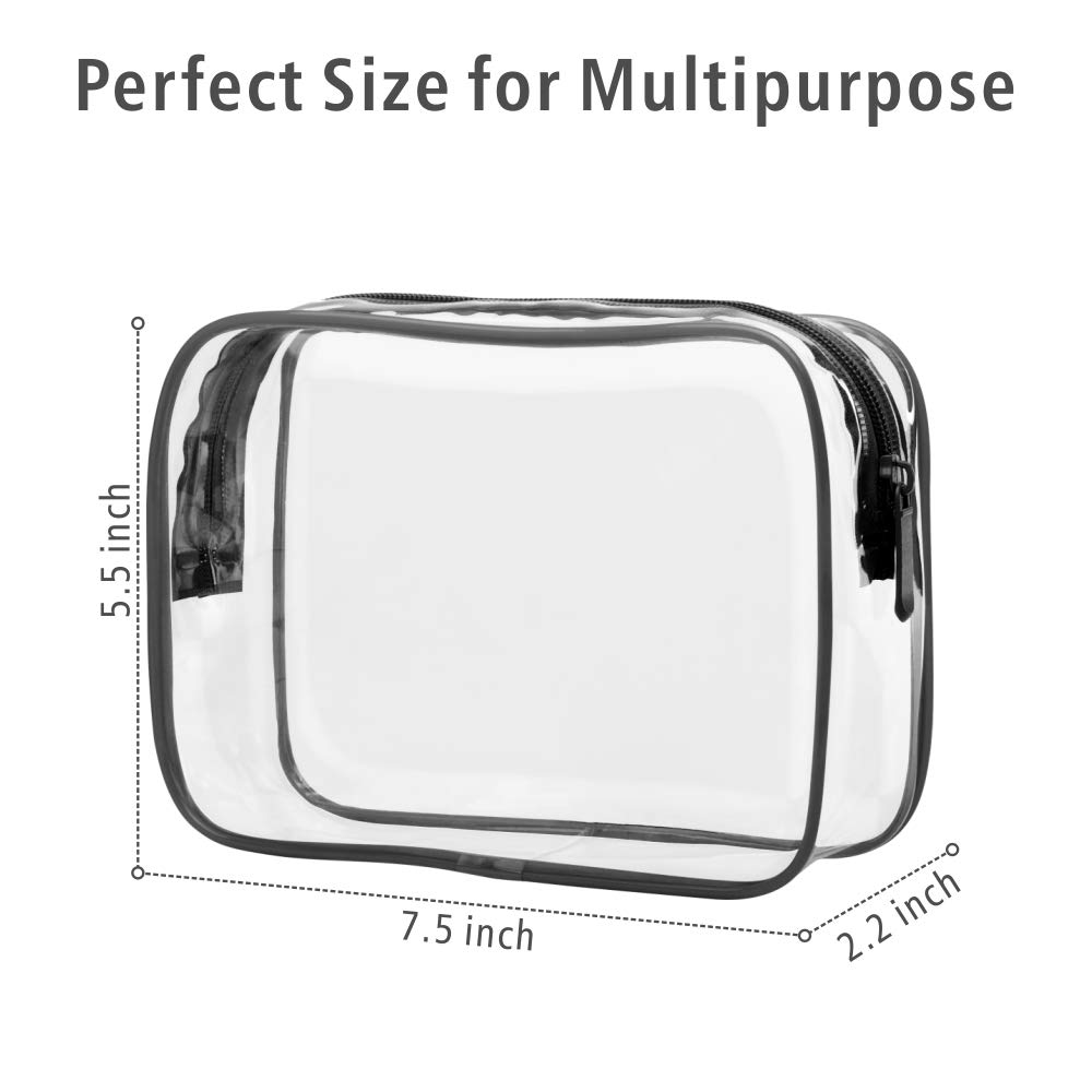 Foto 4 pulgar | Neceser Packism Clear Makeup, Paquete De 3 Unidades, Aprobado Por La Tsa - Venta Internacional.