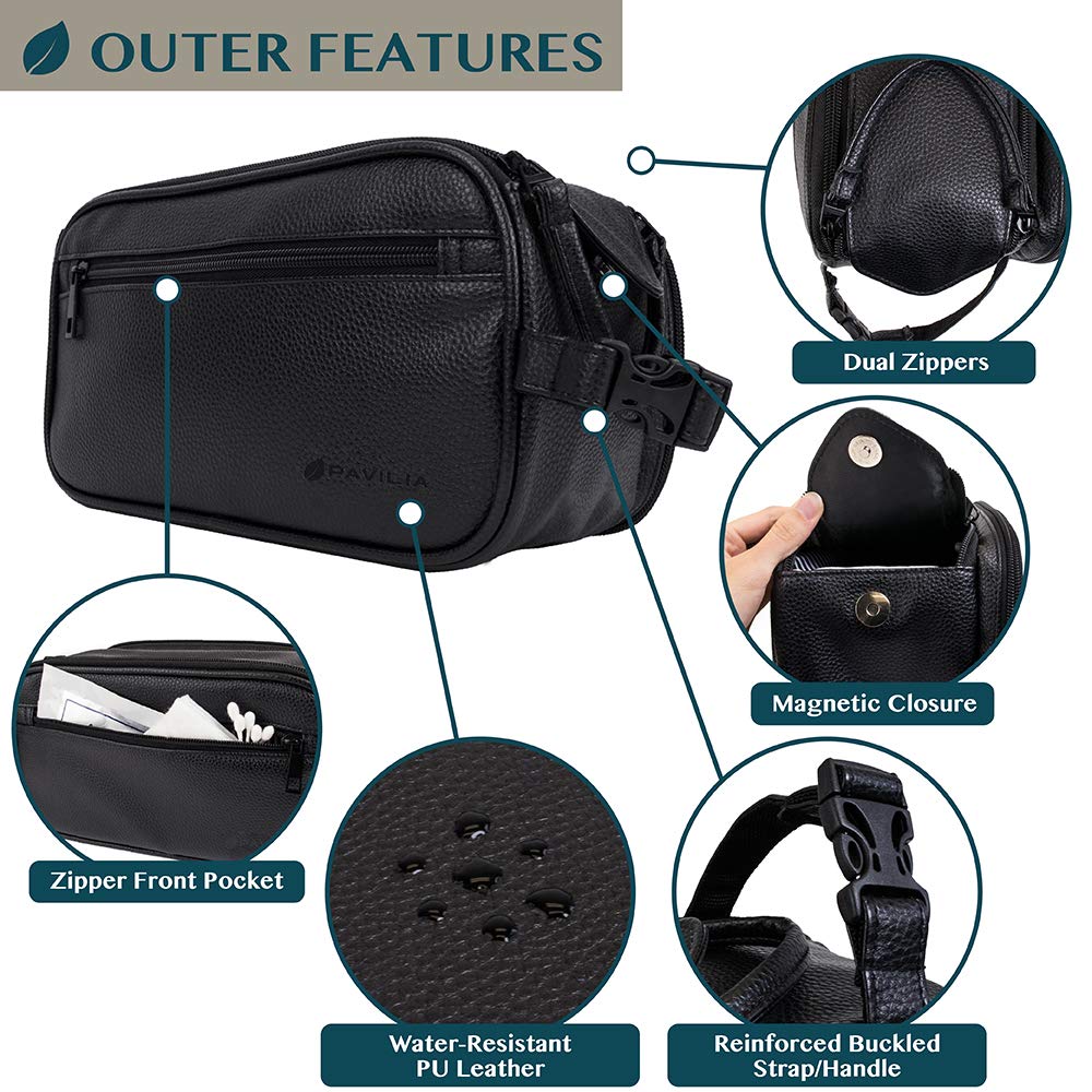 Foto 4 pulgar | Neceser Pavilia Travel Essentials Shaving Dopp Kit Para Hombre - Venta Internacional.