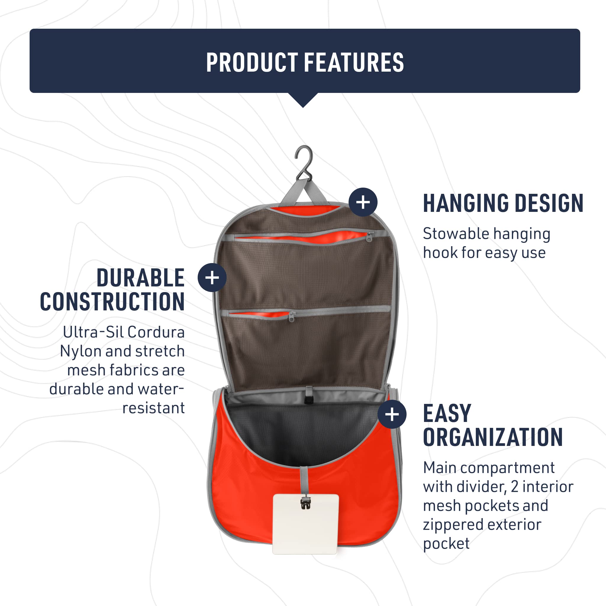 Foto 4 | Neceser Sea To Summit Travelling Light Highrise, Gris - Venta Internacional.