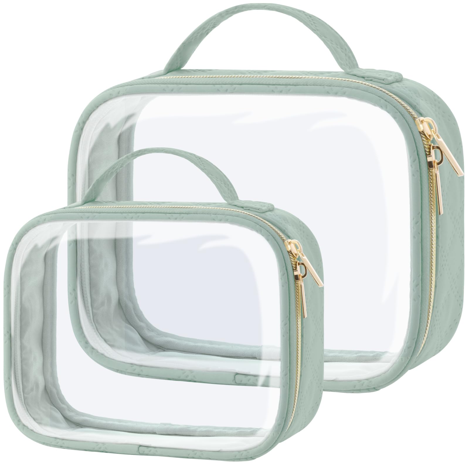 Neceser Packism Aprobado Por La Tsa, Paquete De 2 Unidades, Color Verde Laurel - Venta Internacional.