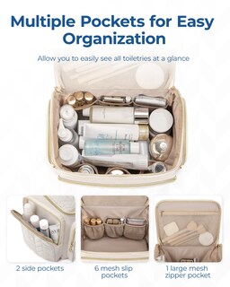 Foto 3 | Neceser Bagsmart Travel Rosa - Venta Internacional