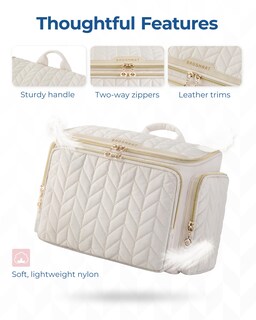 Foto 4 | Neceser Bagsmart Travel Rosa - Venta Internacional