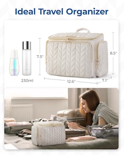 Foto 5 | Neceser Bagsmart Travel Rosa - Venta Internacional