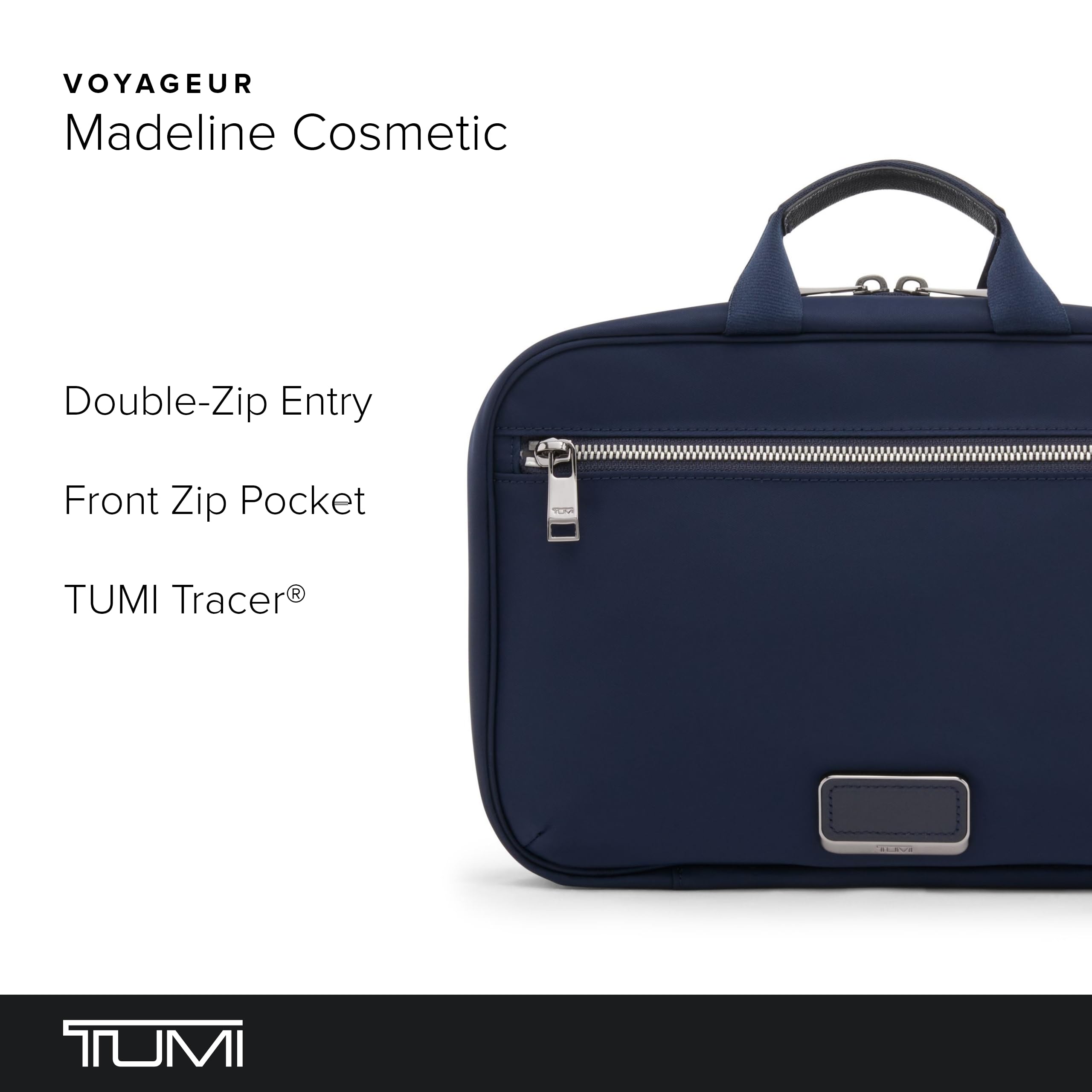 Foto 3 pulgar | Bolsa De Cosméticos Tumi Voyageur Madeline Para Mujer Indigo - Venta Internacional.