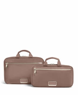 Foto 5 | Bolsa De Cosméticos Tumi Voyageur Madeline Para Mujer, Color Malva Claro - Venta Internacional.