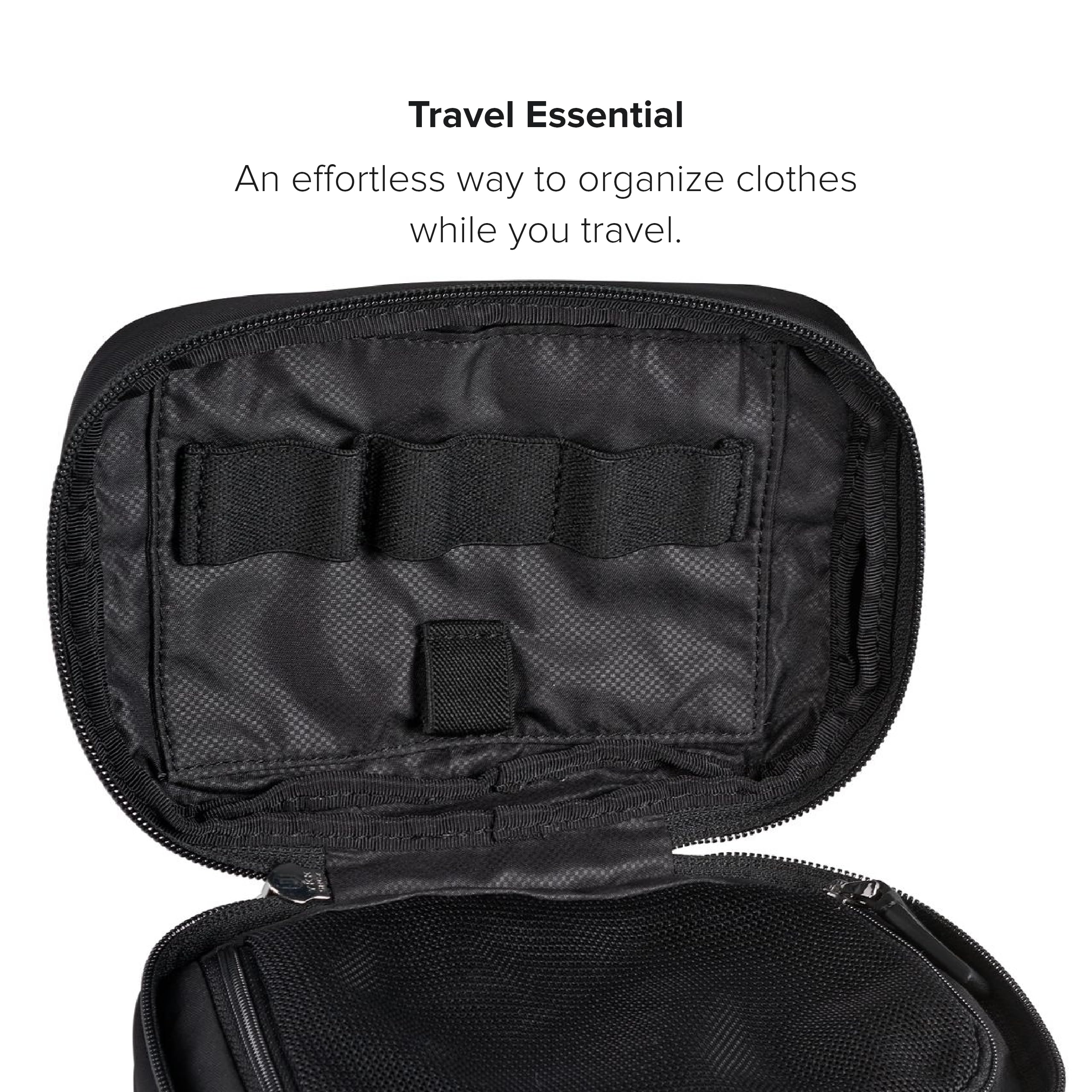 Foto 6 pulgar | Funda Organizadora Tumi De Nailon Pequeña Para Accesorios, Funda De Viaje, Color Negro - Venta Internacional.