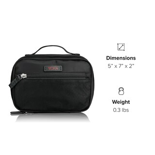 Foto 7 | Funda Organizadora Tumi De Nailon Pequeña Para Accesorios, Funda De Viaje, Color Negro - Venta Internacional.
