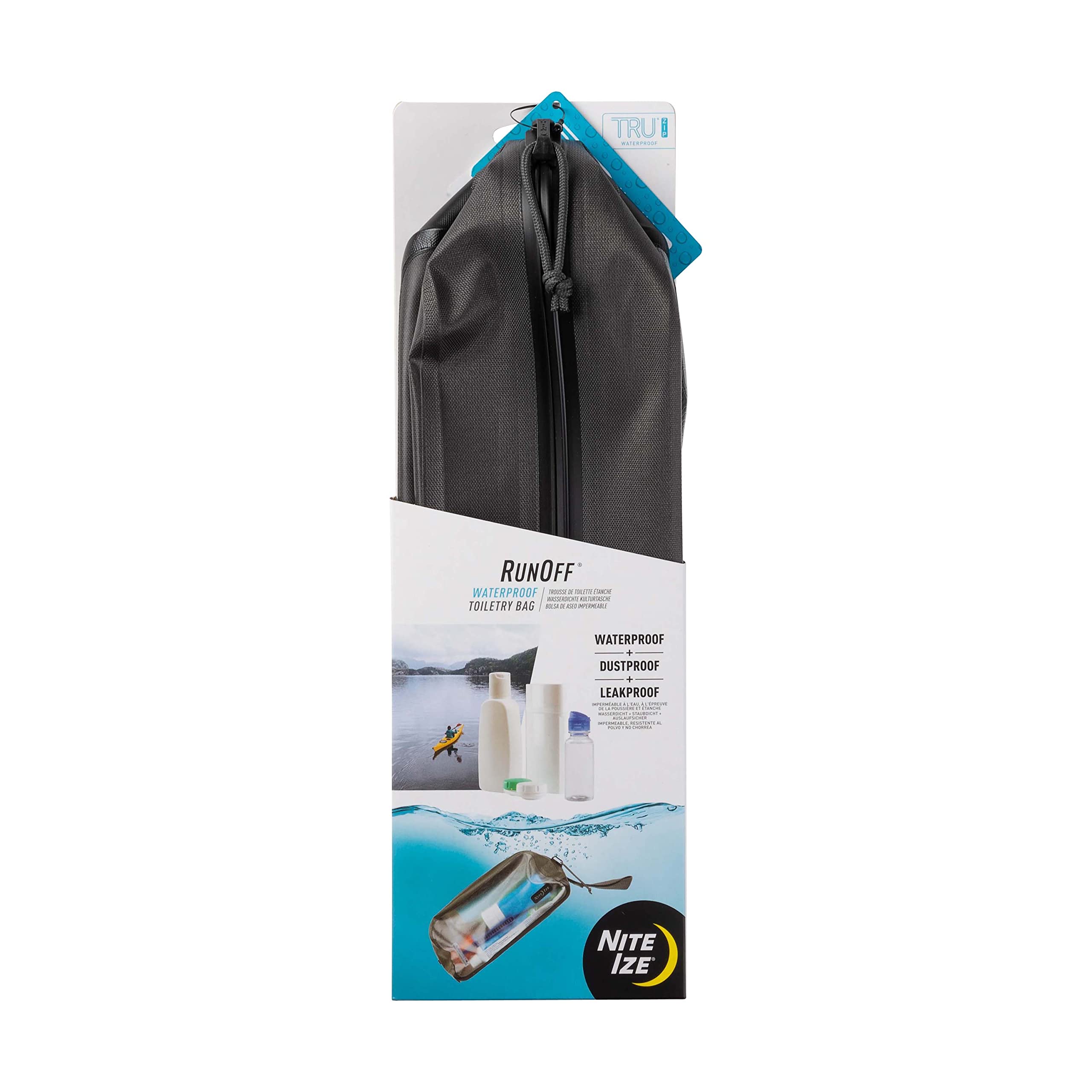 Foto 1 | Neceser Nite Ize Impermeable Color Carbón - Venta Internacional.