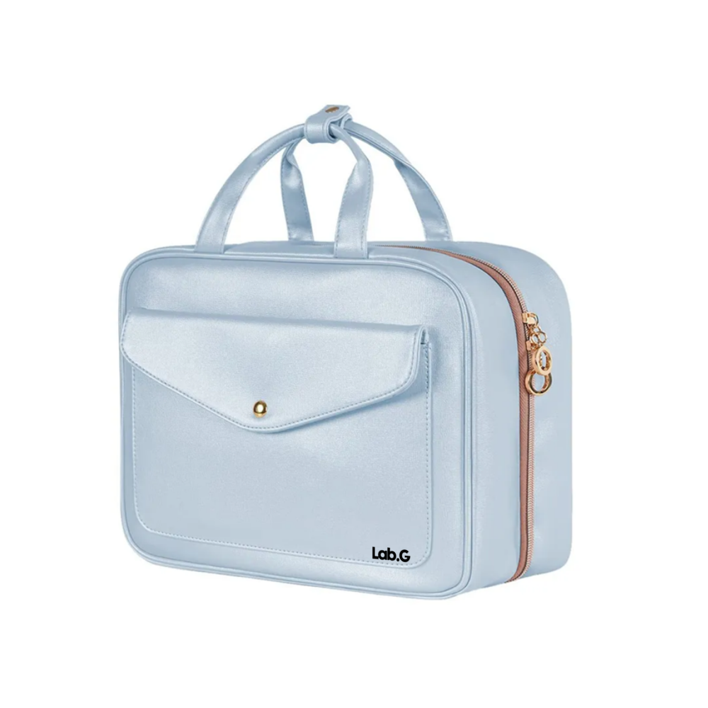 Foto 1 | Neceser Cosmetiquera Profesional Caja De Viaje Mujer 4 En 1 Lab.g, Azul Cielo