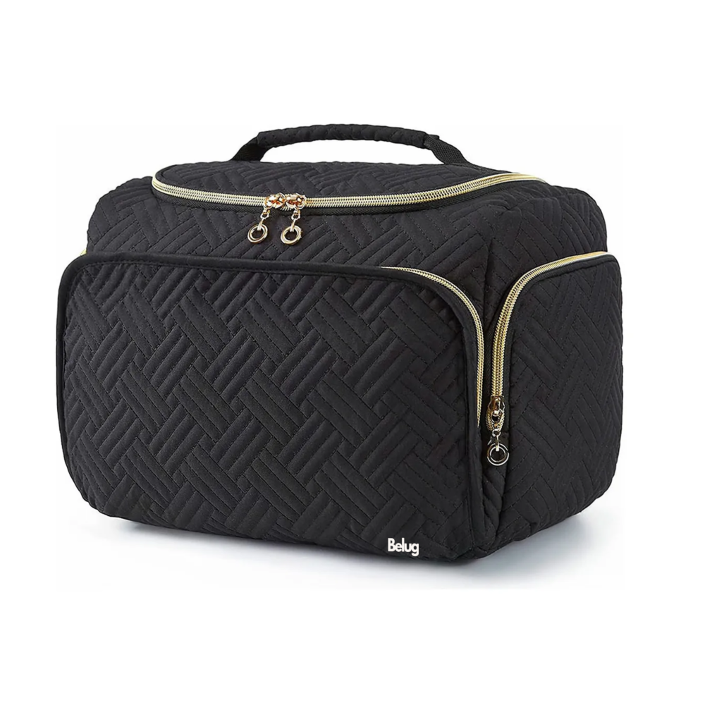 Cosmetiquera Neceser  Belug Organizador De Viaje Portátil Bolsas Negro