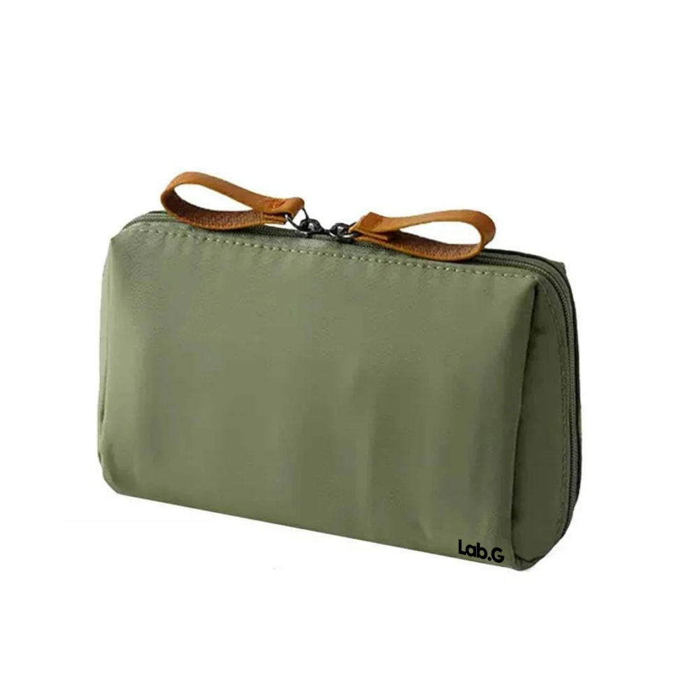 Foto 2 pulgar | Bolsa De Maquillaje De Viaje Para Mujer Con Compartimentos Lab.g,  Verde Olivo