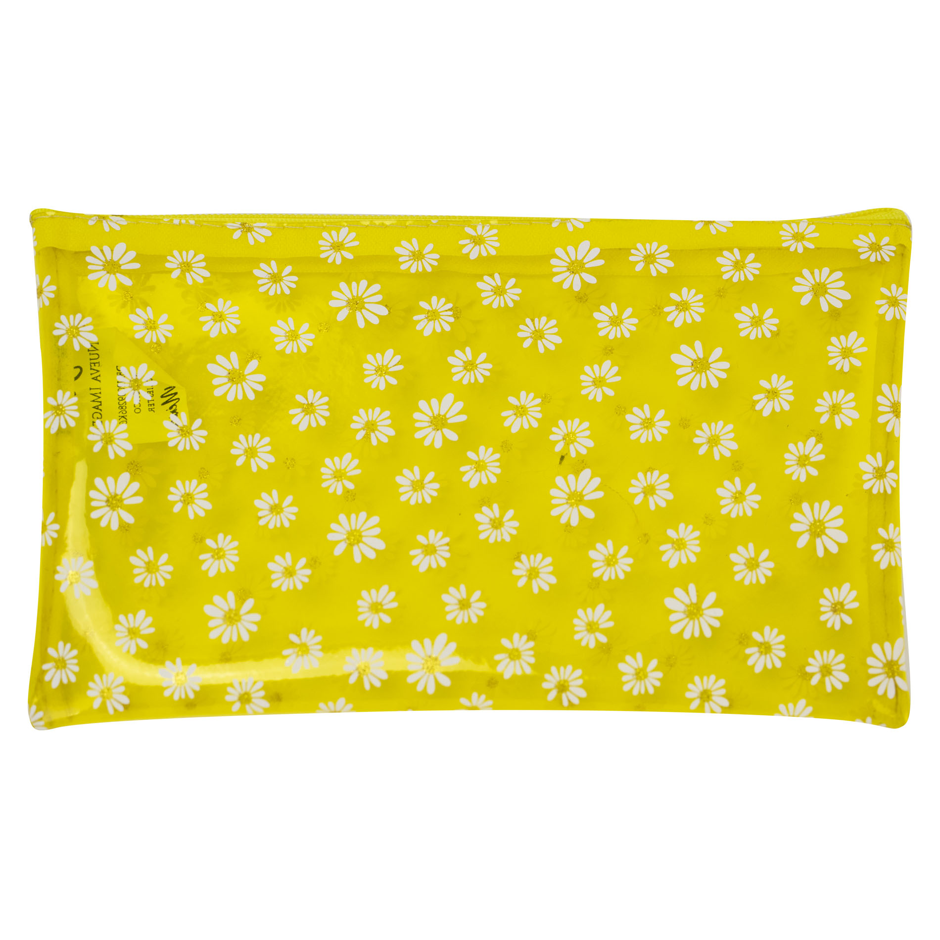 Foto 4 pulgar | Cartuchera Para Dama Amarillo Mica Margaritas Sintetico Layla Nueva Imagen