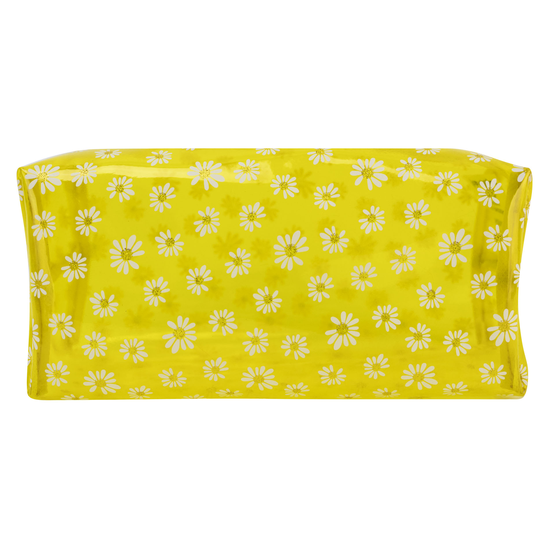 Foto 4 pulgar | Neceser Para Dama Amarillo Mica Margaritas Sintetico Lilia Nueva Imagen