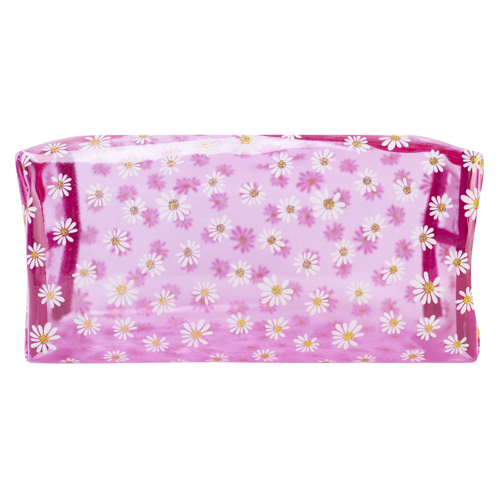 Foto 4 pulgar | Neceser Para Dama Fiusha Mica Margaritas Sintetico Lilia Nueva Imagen