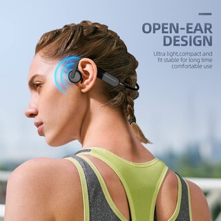 Foto 2 | Auriculares De Conducción Ósea Purerina Bluetooth 5.0 Inalámbricos - Venta Internacional.