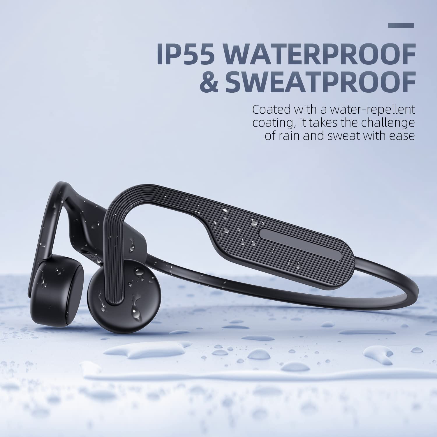 Foto 5 pulgar | Auriculares De Conducción Ósea Purerina Bluetooth 5.0 Inalámbricos - Venta Internacional.