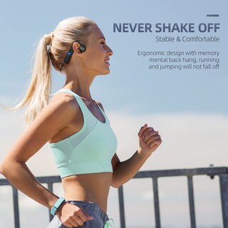 Foto 6 | Auriculares De Conducción Ósea Purerina Bluetooth 5.0 Inalámbricos - Venta Internacional.