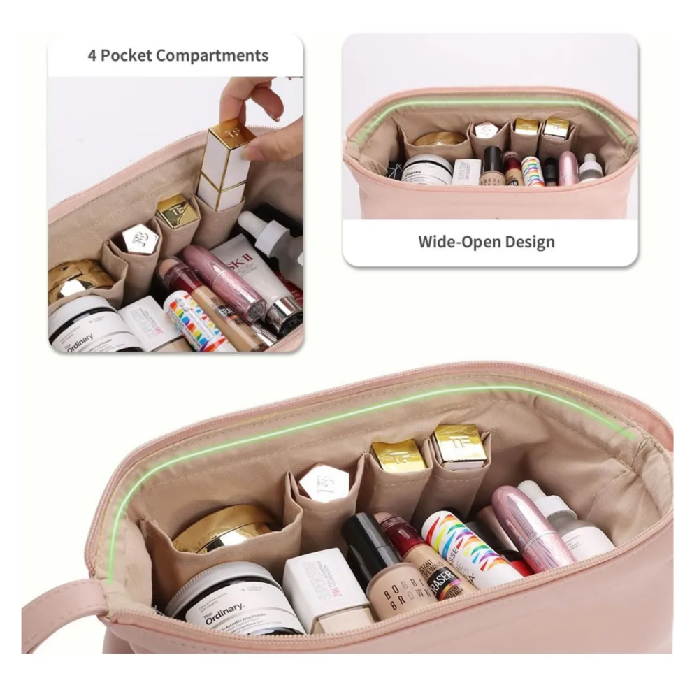 Foto 5 | Neceser Cosmetiquera Profesional Maquilla Impermeable Belug,  Rosa