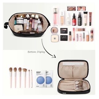 Foto 5 | Neceser Cosmetiquera Profesional Maquilla Impermeable Lab.g, Negro