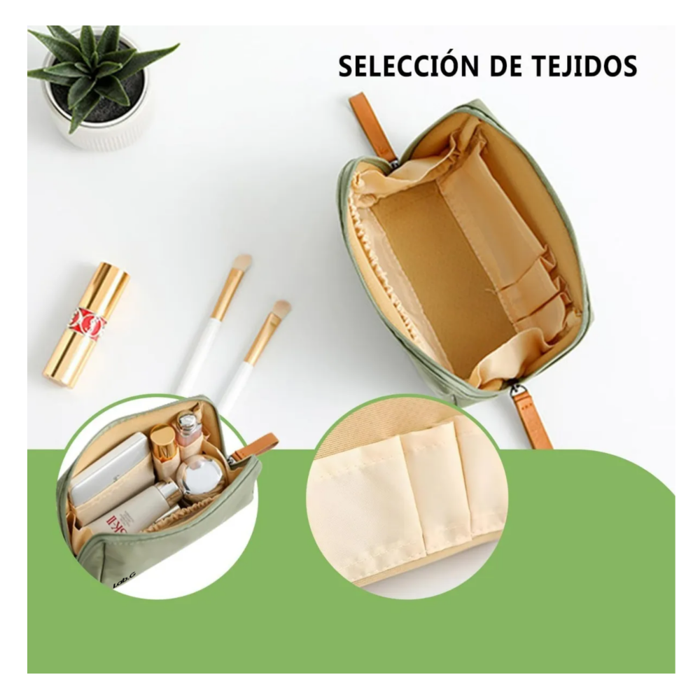 Foto 5 pulgar | Bolsa De Maquillaje De Viaje Para Mujer Lab.g, Verde