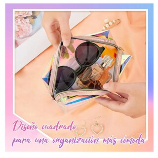 Foto 4 | Neceser Cosmetiquera Bolsa 3pcs Kit De Viaje Portátil Mujer Belug, Tornazol