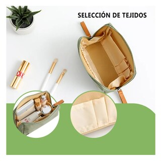 Foto 4 | Bolsa De Maquillaje De Viaje Para Mujer Belug, Verde