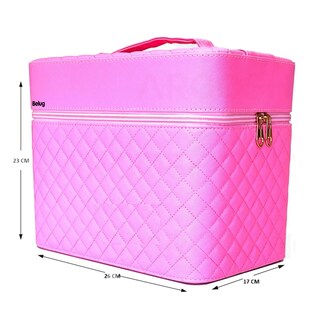 Foto 3 | Bolsa Neceser Cosmetiquera Organizador Belug, Rosa