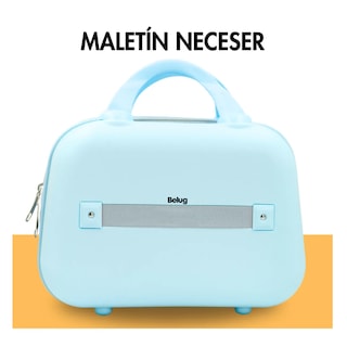 Foto 5 | Cosmetiquera Maletín Neceser Chico Belleza Profesional Belug, Azul Cielo
