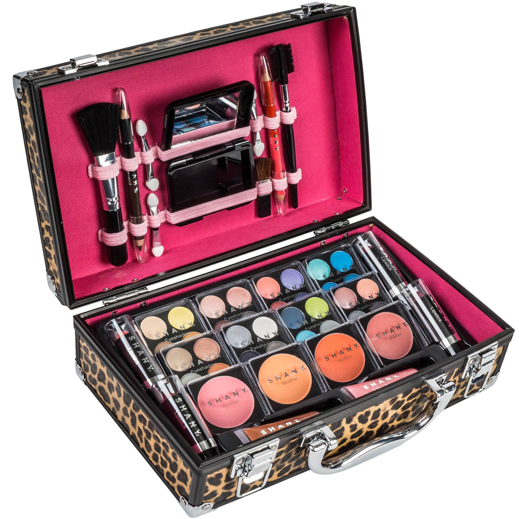 Foto 3 pulgar | Estuche De Maquillaje Shany Carry All Con Set De Maquillaje Profesional Leopard - Venta Internacional.