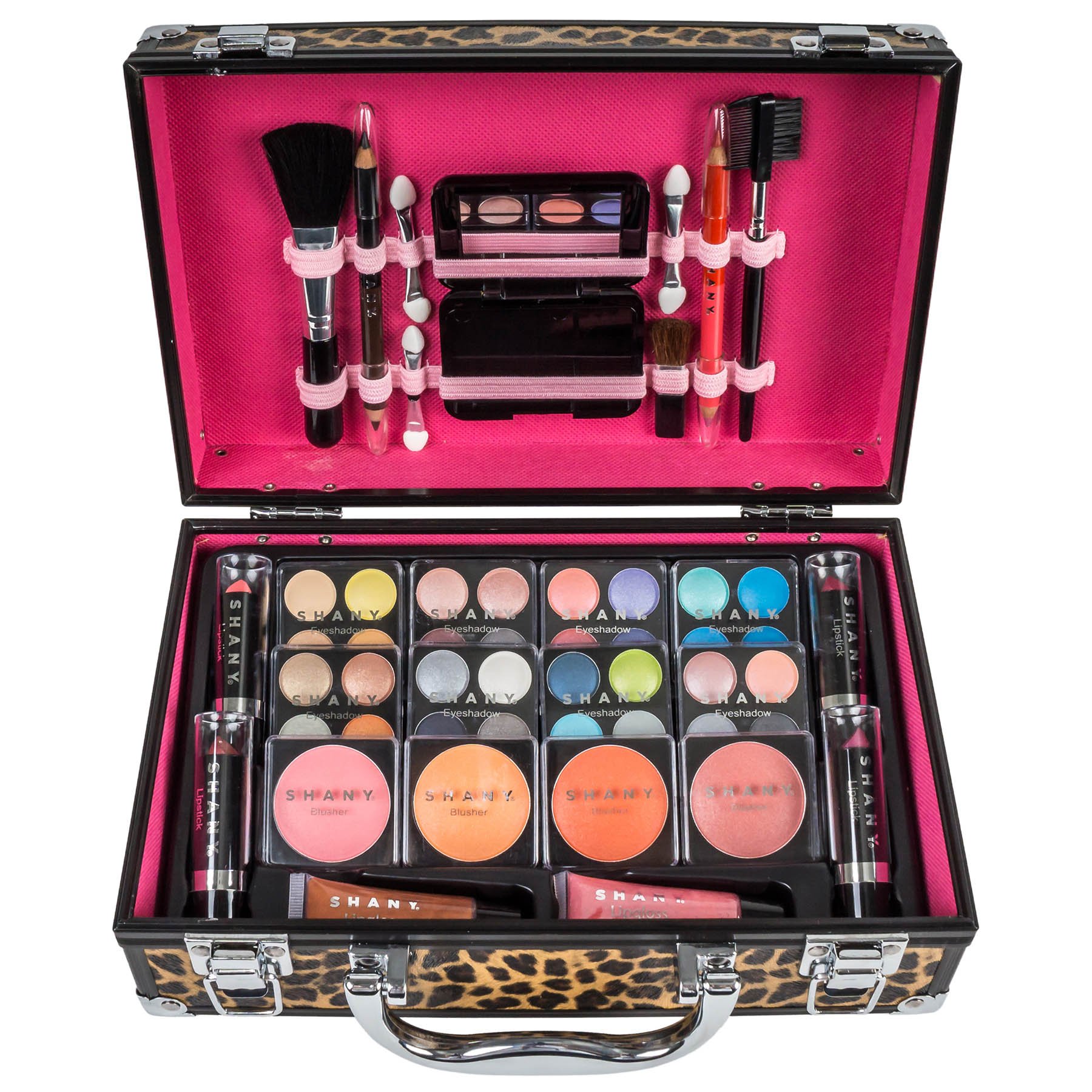 Foto 7 pulgar | Estuche De Maquillaje Shany Carry All Con Set De Maquillaje Profesional Leopard - Venta Internacional.