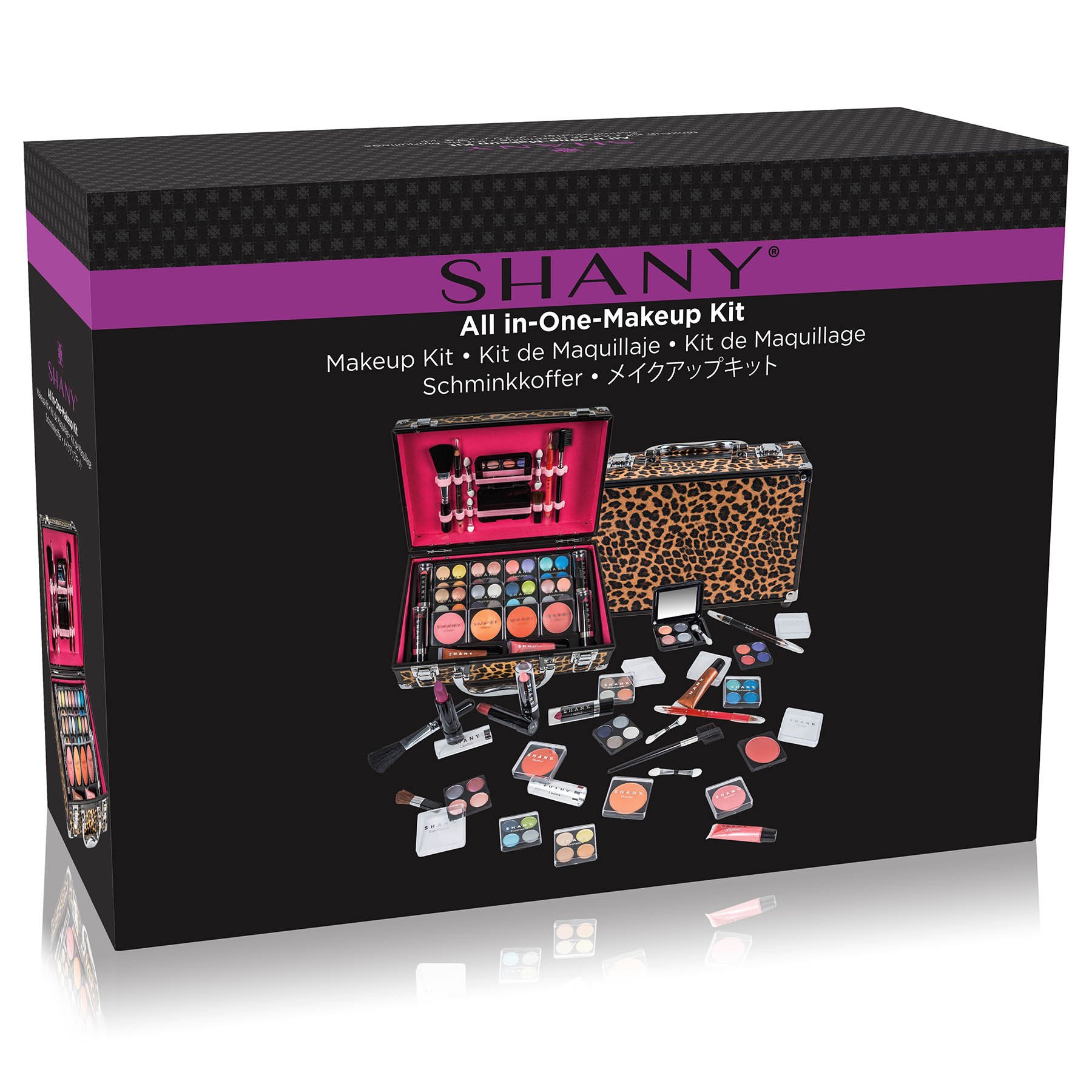 Foto 8 pulgar | Estuche De Maquillaje Shany Carry All Con Set De Maquillaje Profesional Leopard - Venta Internacional.