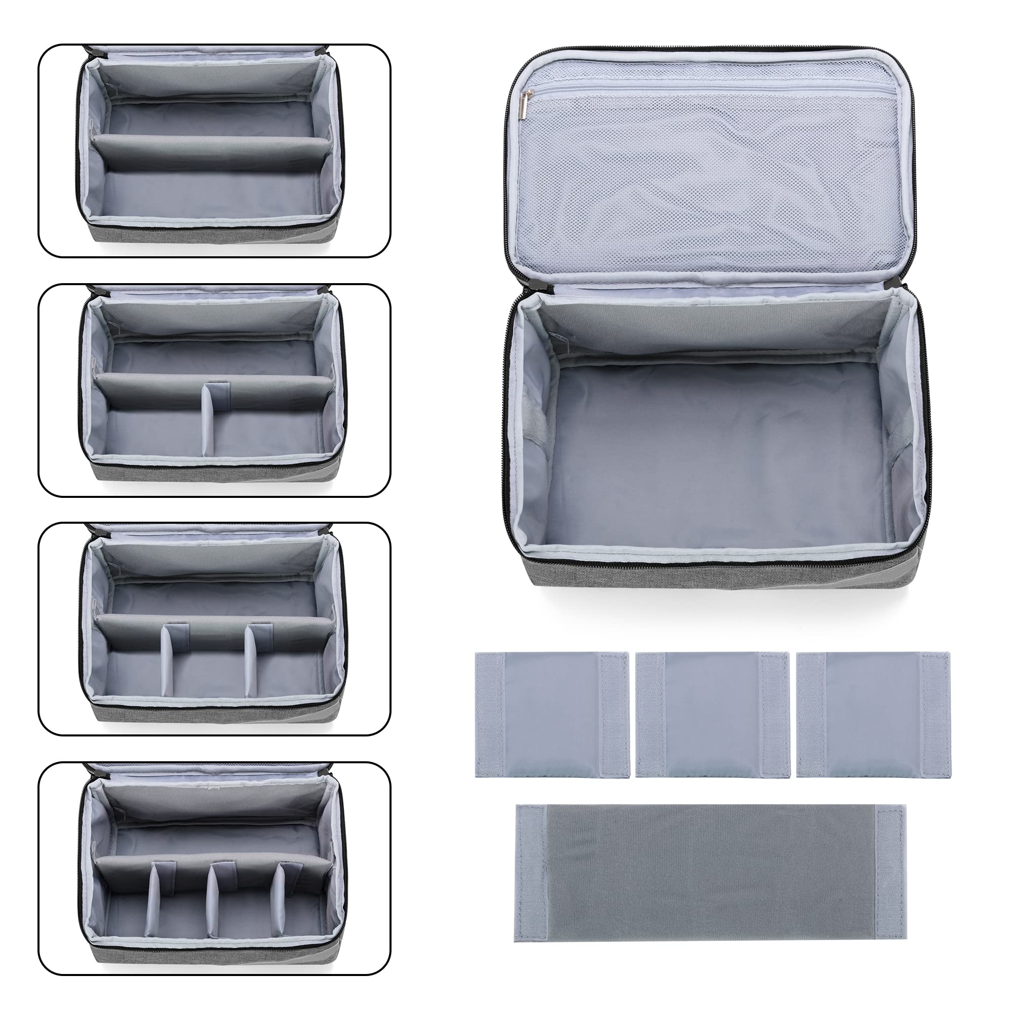 Foto 7 | Bolsa Organizadora Y De Almacenamiento De Medicamentos Trunab Vacía, Gris - Venta Internacional.