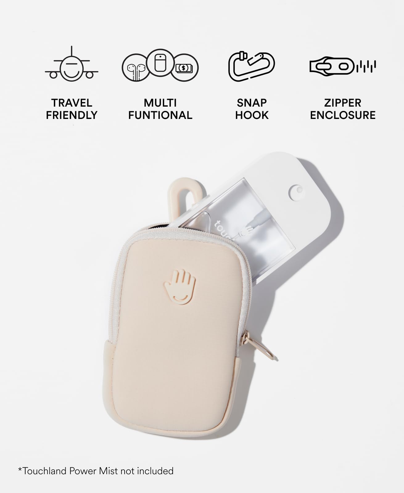 Foto 7 pulgar | Funda Touchette Touchland De Fashion Accessory Para Power Mist - Venta Internacional.