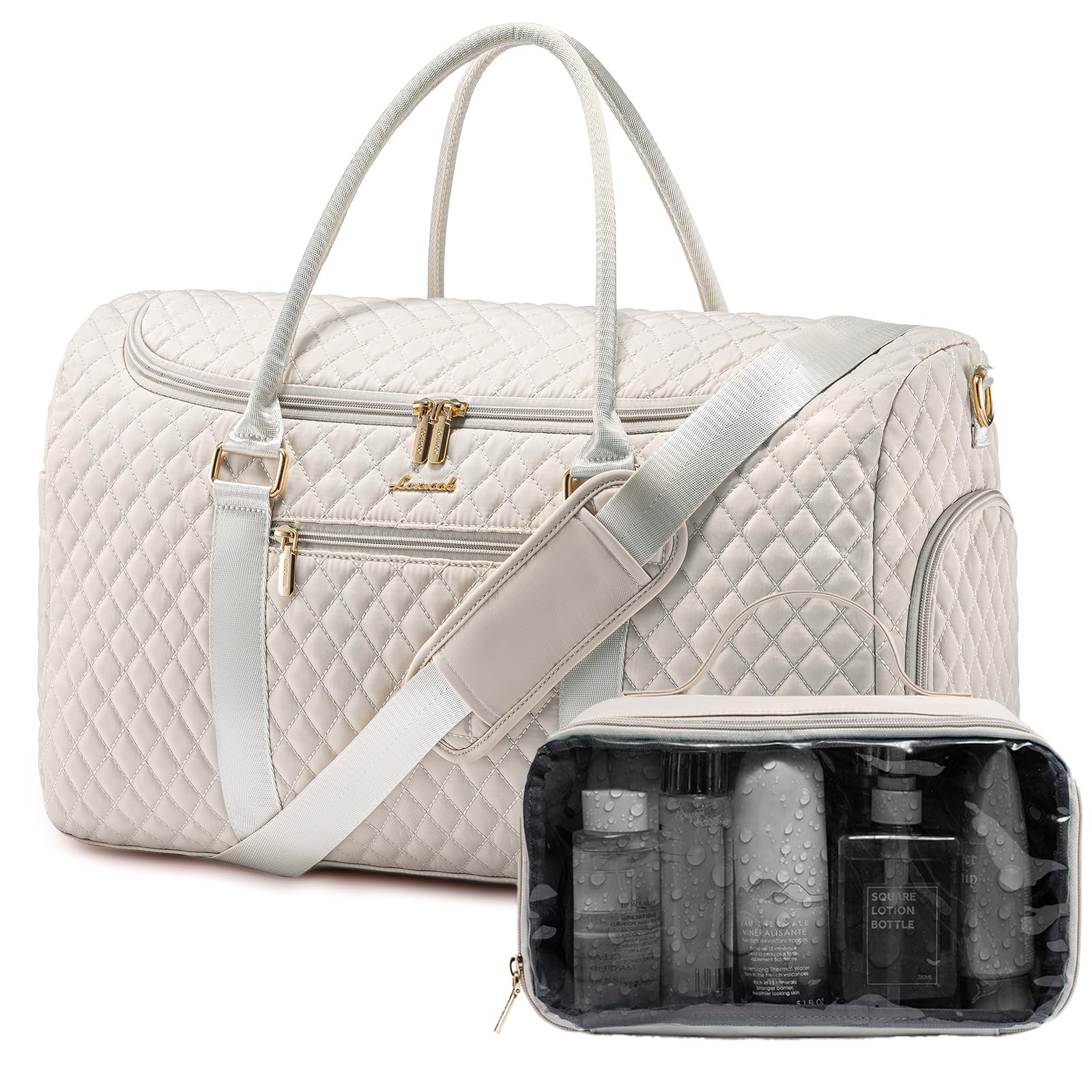 Foto 2 pulgar | Bolsa De Viaje Lovevook De 40 Litros Para Fin De Semana Con Artículos De Tocador Para Mujer - Venta Internacional.