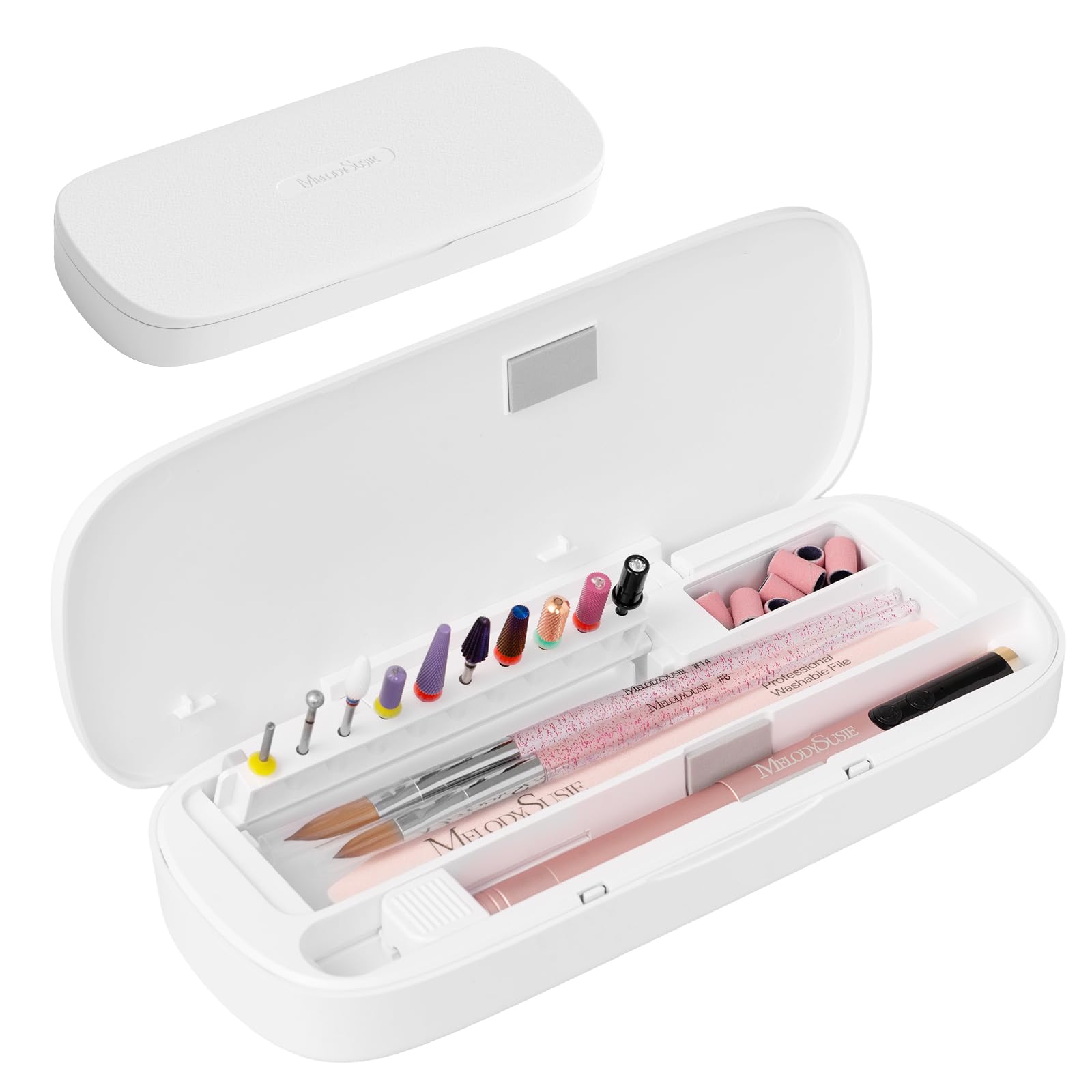 Caja De Almacenamiento Acrílica Para Herramientas De Uñas Melodysusie 2025 Mejorada - Venta Internacional.