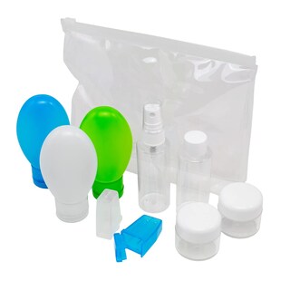 Foto 1 | Kit De Viaje Flents De 10 Piezas Varios Colores Con Aprobación De La Tsa - Venta Internacional.