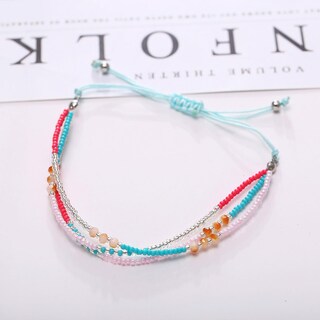Foto 4 | Pulsera Huoguo Personality Bohemia Tejida A Mano Cuerda De Algodón - Venta Internacional.