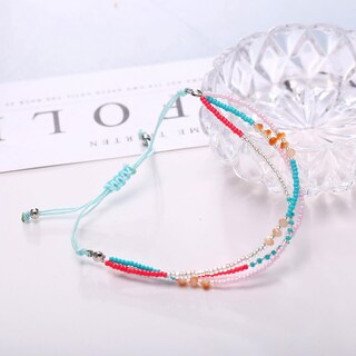 Foto 5 | Pulsera Huoguo Personality Bohemia Tejida A Mano Cuerda De Algodón - Venta Internacional.