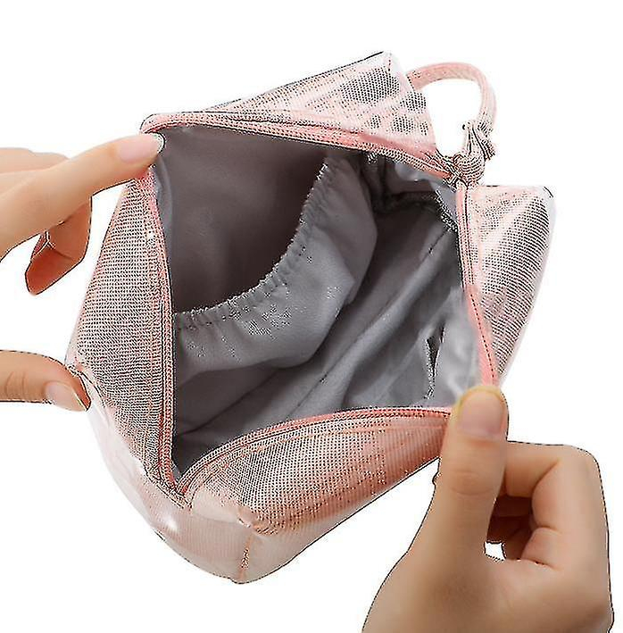 Foto 5 pulgar | Neceser Cosmético Huoguo Tpu De Gran Capacidad Rosa - Venta Internacional.